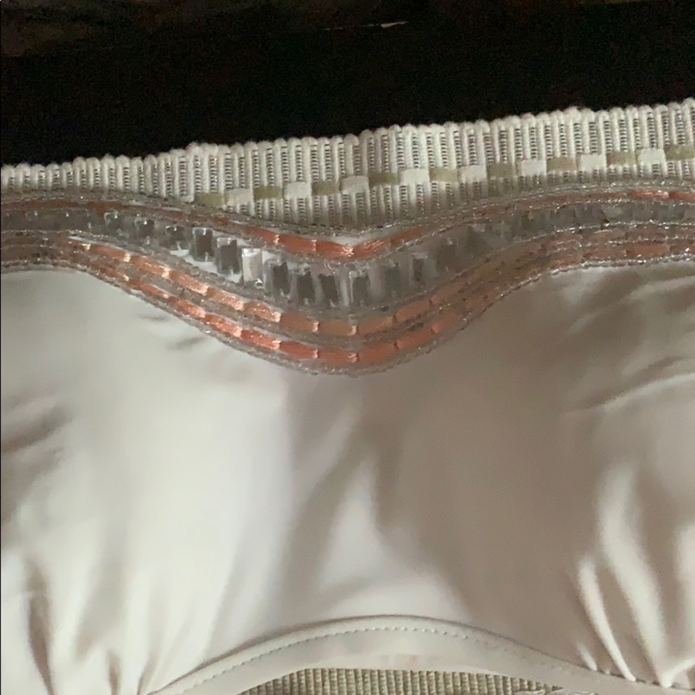 White and peach 🍑 swimsuit sold together